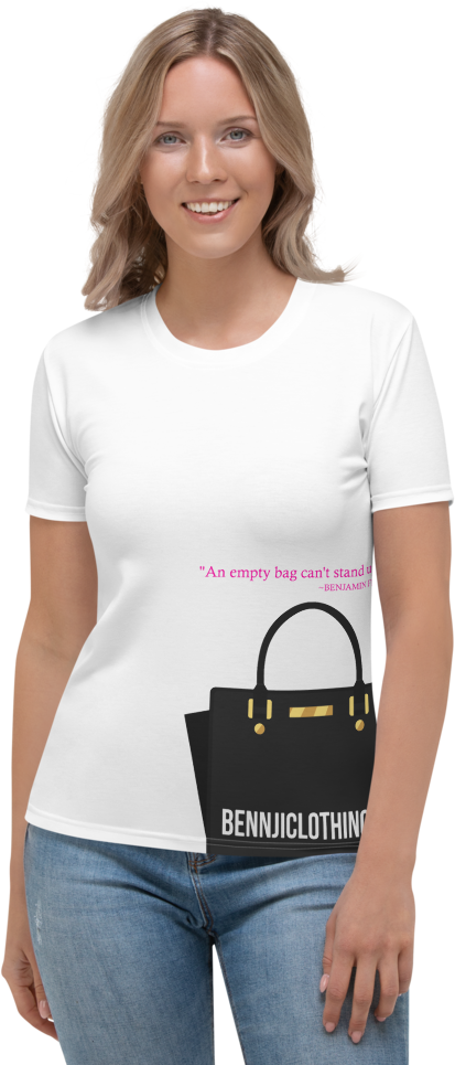 Bennji Lady's Bag Of Money T-Shirt